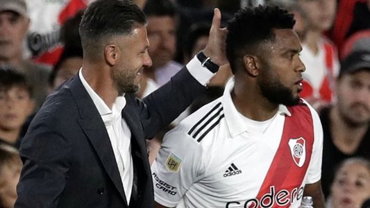 La llamativa frase de Martín Demichelis tras el polémico posteo de Miguel Borja