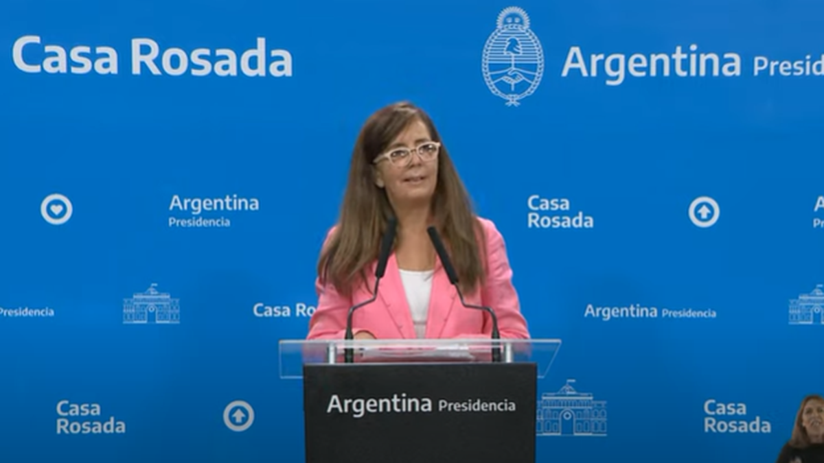 La portavoz de la Presidencia