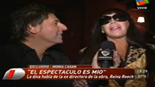 Moria confirmó que Reina tiene un enfisema pulmonar
