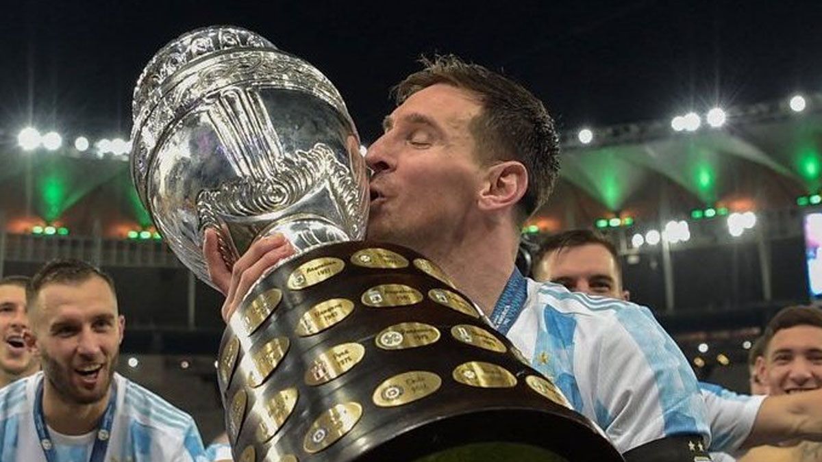 Lionel Messi y la foto soñada por un país.