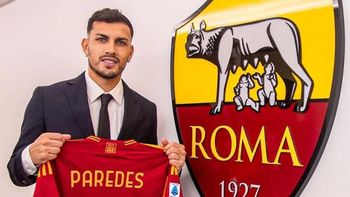Leandro Paredes fue presentado como refuerzo de la Roma. Leandro Paredes fue presentado como refuerzo de la Roma.