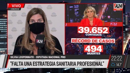 Silvia Lospennato: El Gobierno es responsable de que hayan entrado las cepas por Ezeiza