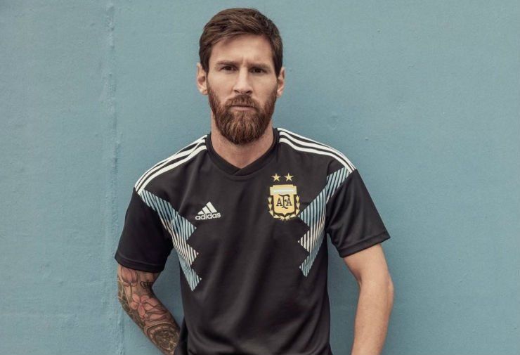 Descanso caja registradora Ardilla Así es la camiseta suplente negra que la Selección Argentina usará en el Mundial  Rusia 2018