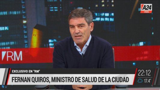 Quirós: La circulación es el problema de la educación presencial