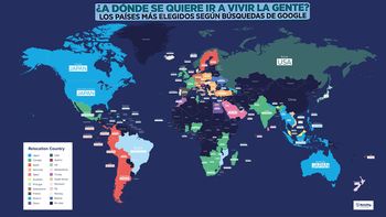 El ranking de los países más elegidos por el mundo para irse a vivir: cuál es la nación preferida para los argentinos
