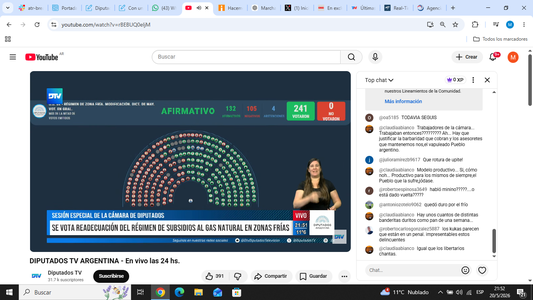 La Cámara de Diputados le dio media sanción a la ley Hojarasca
