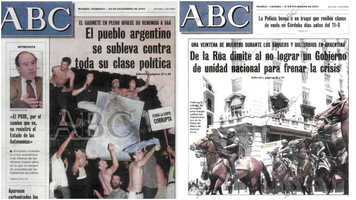 A 20 Años De La Crisis Del 2001 ¿qué Decían Las Tapas De Los Diarios Internacionales 6202