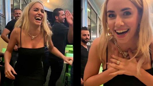 El tremendo susto de Lali Espósito en pleno festejo de su gira por Israel