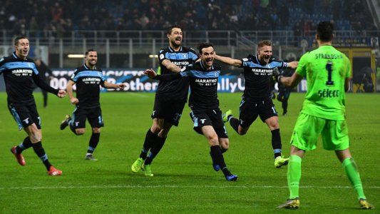 Copa Italia: Icardi forzó los penales en el descuento, pero Lazio eliminó a Inter y está en la semifinal