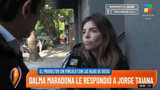 La categórica respuesta de Dalma Maradona cuando le preguntaron por Jorge Taiana: Las cosas se dieron...