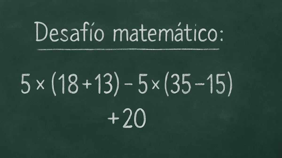 La regla esencial para resolver este desafío matemático es conocido como PEMDAS (por sus siglas en inglés) o jerarquía de operaciones.