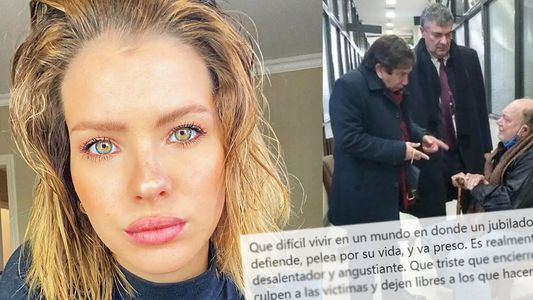 El durísimo mensaje de la China Suárez por el caso del jubilado detenido por matar un ladrón que entró a robar a su casa