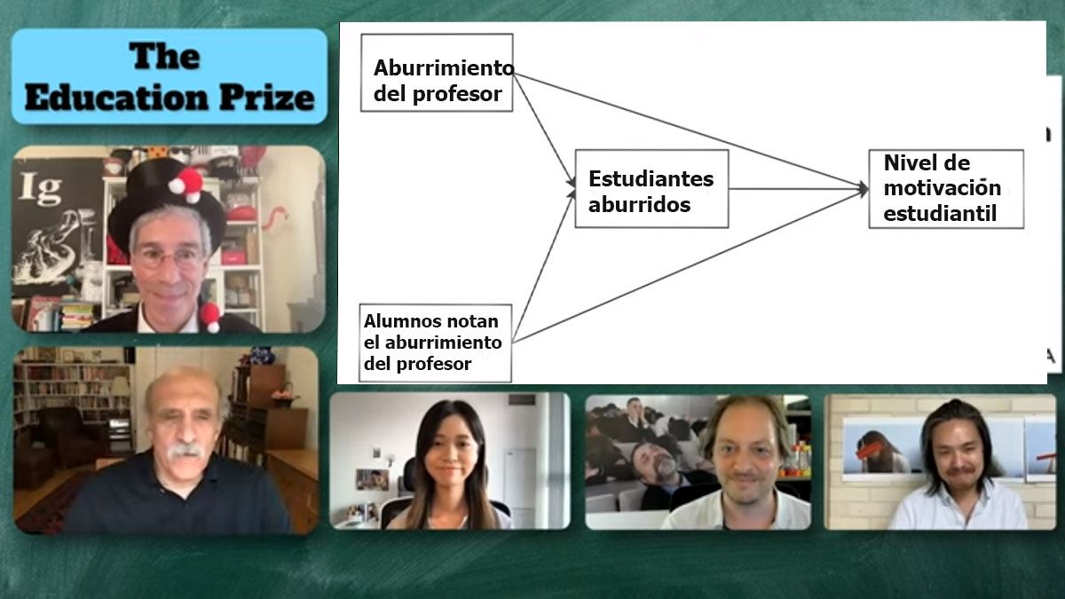 Demostración más que cierta: profesores aburridos, aburren a sus alumnos y los desmotivan. (Foto: Captura de TV)