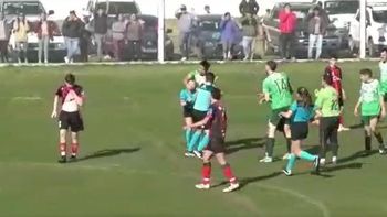 La árbitro golpeada en un partido en González Chaves tuvo una recaída en su salud