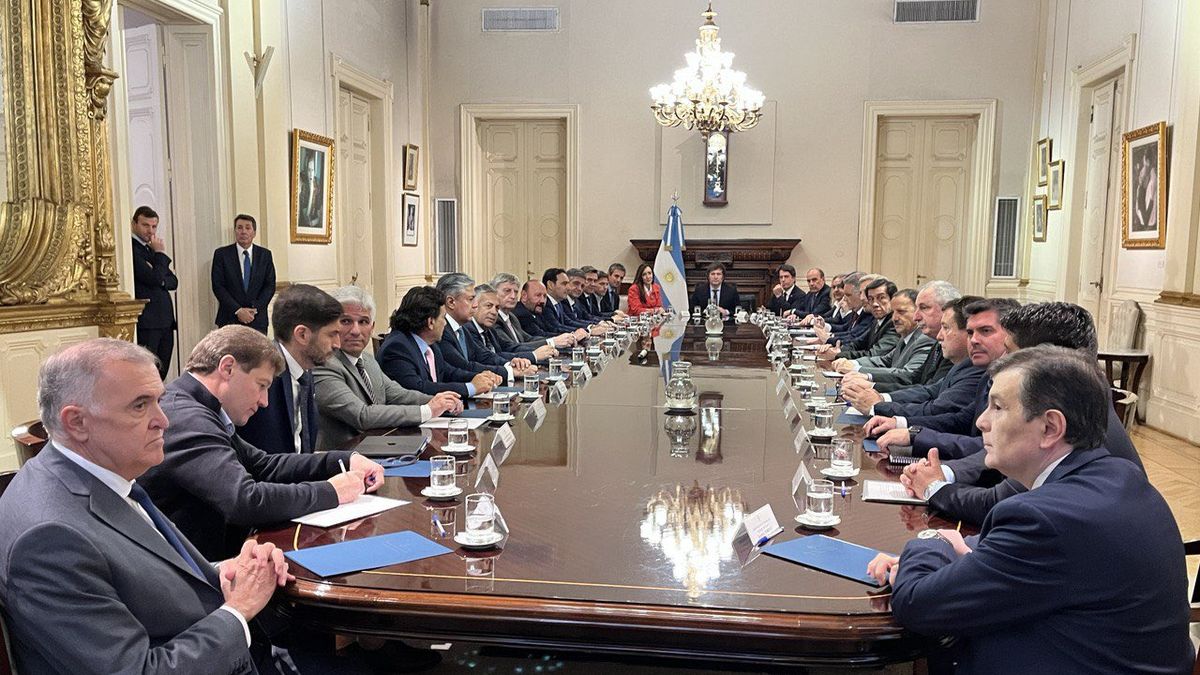 Pacto de Mayo: todas las provincias confirmaron su asistencia a la reunión con Javier Milei. (Foto: archivo)