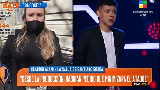 Santiago Borda sufrió violencia de su pareja y radicó la denuncia