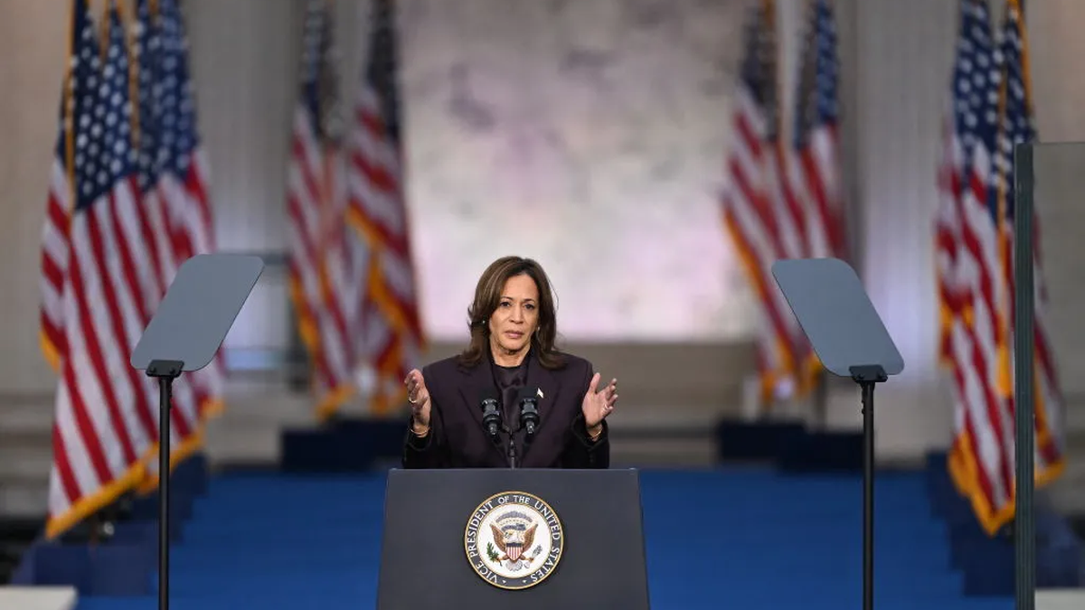 Kamala Harris habló por primera vez tras perder las elecciones contra Donald Trump.