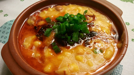 Receta de LOCRO para 100 PORCIONES: combinación de SABORES y TEXTURAS en un plato