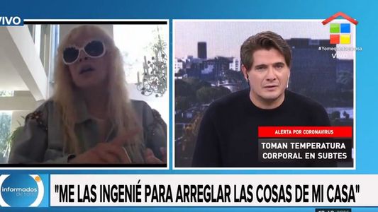 Nacha Guevara y su mirada del coronavirus: Salimos fortalecidos o nos hundimos en esta