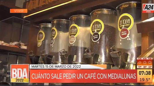 El café con medialunas, un desayuno de lujo para los porteños