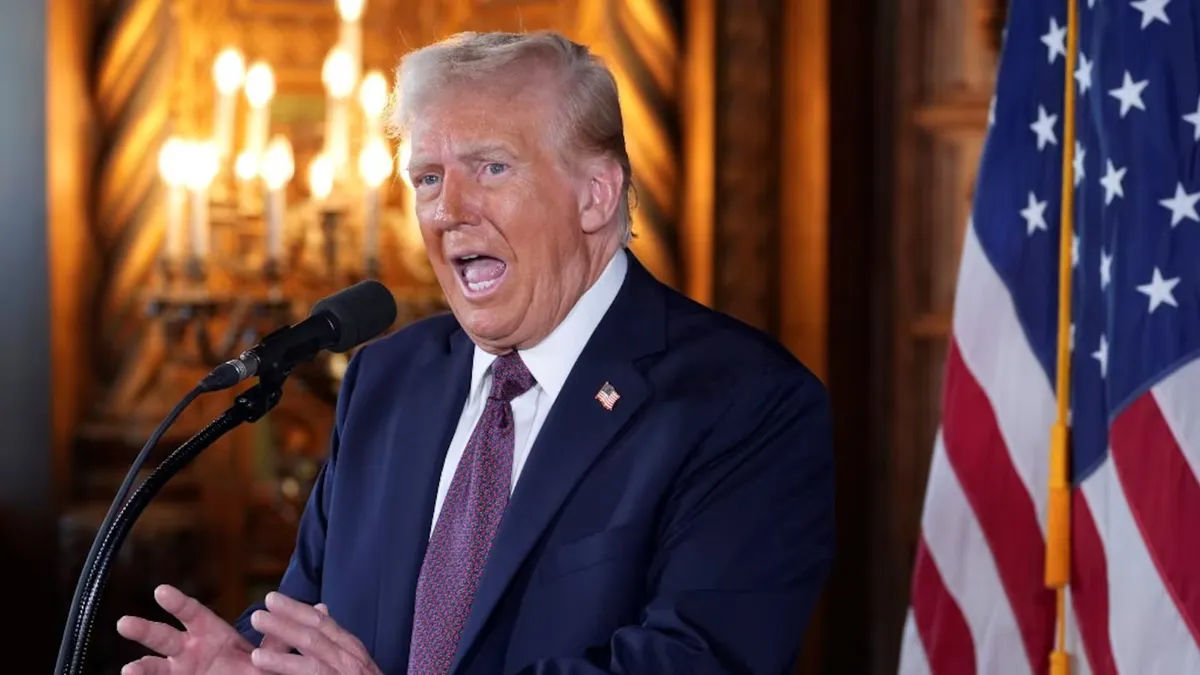 Donald Trump apoyó a la oposición en Venezuela.