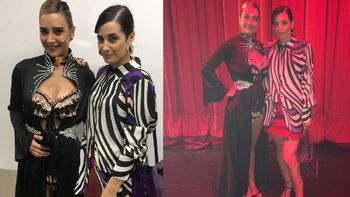 Florencia Torrente practica el primer ritmo del Bailando 2019 con Andrea Ghidone