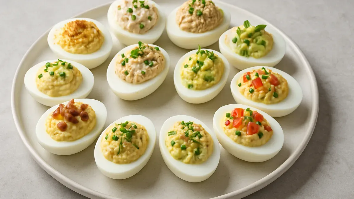 Huevos rellenos: técnica base y seis combinaciones fáciles para resolver una comida. (Imagen ilustrativa)