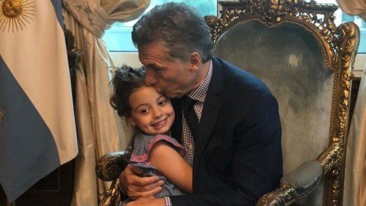 Macri hizo un alto en la campaña y festejó el cumpleaños de su hija Antonia con una foto y un tierno mensaje