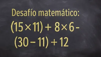 Desafío matemático:casi nadie logra resolverlo en menos de 10 segundos