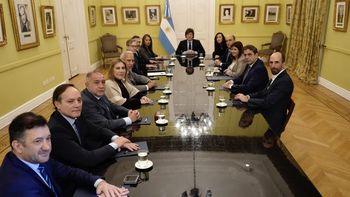 javier Milei encabezó una reunión de Gabinete tras la masiva marcha contra el veto a la Ley de Financiamiento Universitario. Foto: Archivo Casa Rosada.