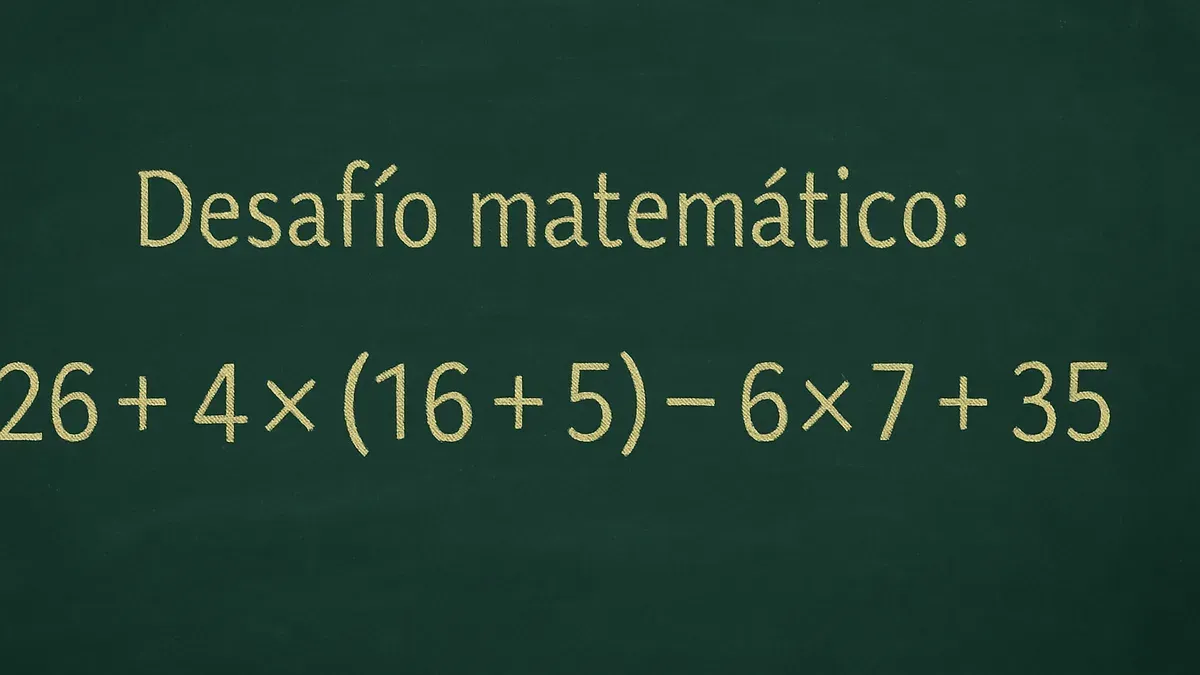 La regla esencial para resolver este desafío matemático es conocido como PEMDAS (por sus siglas en inglés) o jerarquía de operaciones.