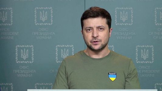 Volodimir Zelenski acusó a la OTAN de permitir bombardeos en Ucrania al no cerrar el espacio aéreo