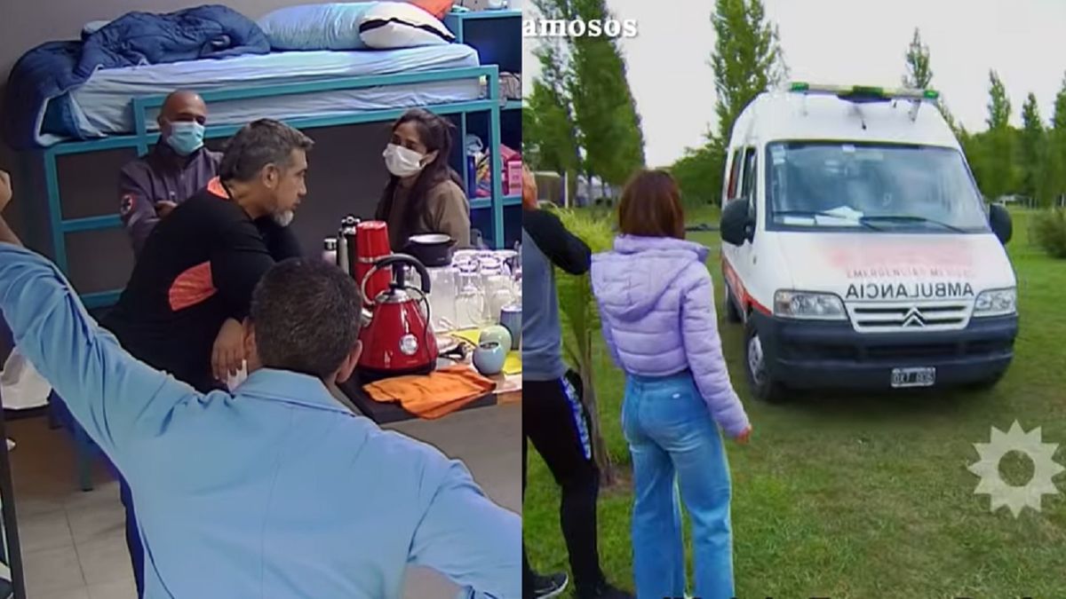 El Pato Galván se fue en ambulancia de El hotel de los famosos por culpa de Alex Caniggia&nbsp;