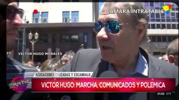 Víctor Hugo pidió por la libertad de expresión ante la Cámara Intratable