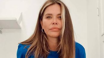 Nazarena Vélez se mostró en ropa interior y recibió un sorpresivo mensaje: Presumiendo mis rollos