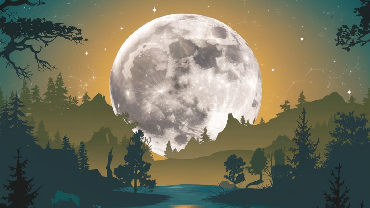 Astrología: cuáles son los signos más beneficiados por la luna llena en Tauro. (Foto: Ideogram)