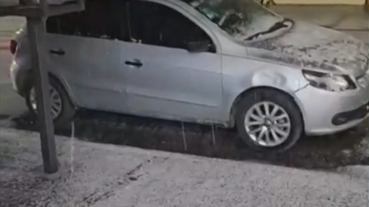 Ya se registr&oacute; en localidades bonaerenses como Bah&iacute;a Blanca y Tandil. (Foto: captura)