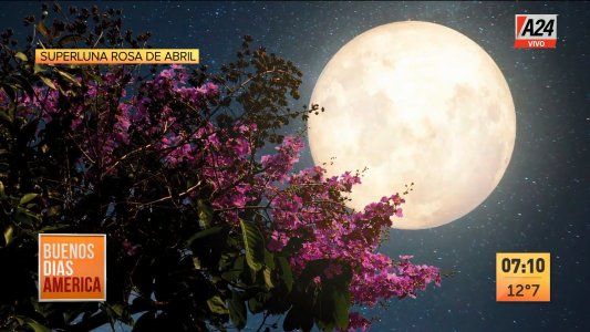 Superluna rosa de abril: ¿cuándo se podrá ver la próxima?