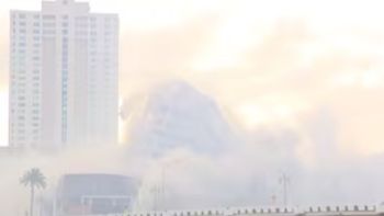 Video: demolieron el histórico Mandarin Oriental Hotel Miami y el impactante momento se volvió viral