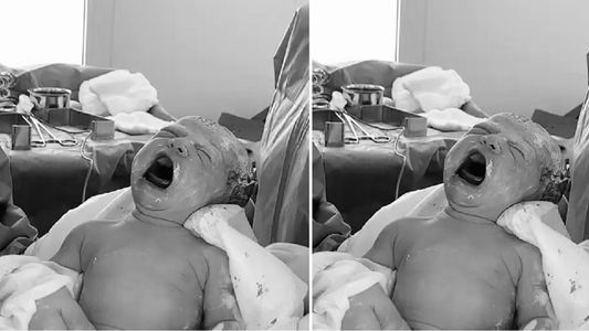 Barby Silenzi mostró el parto de su hija Abril en video