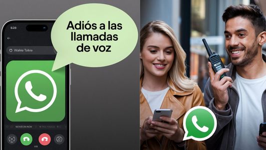 WhatsApp reemplaza las llamadas de voz con su modo walkie talkie: qué es y cómo funciona