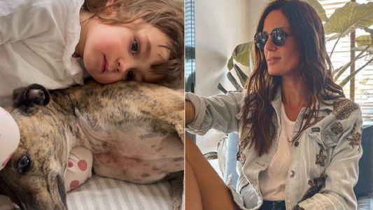Paula Chaves mostró su emotiva despedida de la perra Matilda, que fue adoptada por otra famosa: Dar amor y soltar