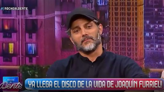 Joaquín Furriel reveló qué famosa le dio un beso con lengua en medio de una escena