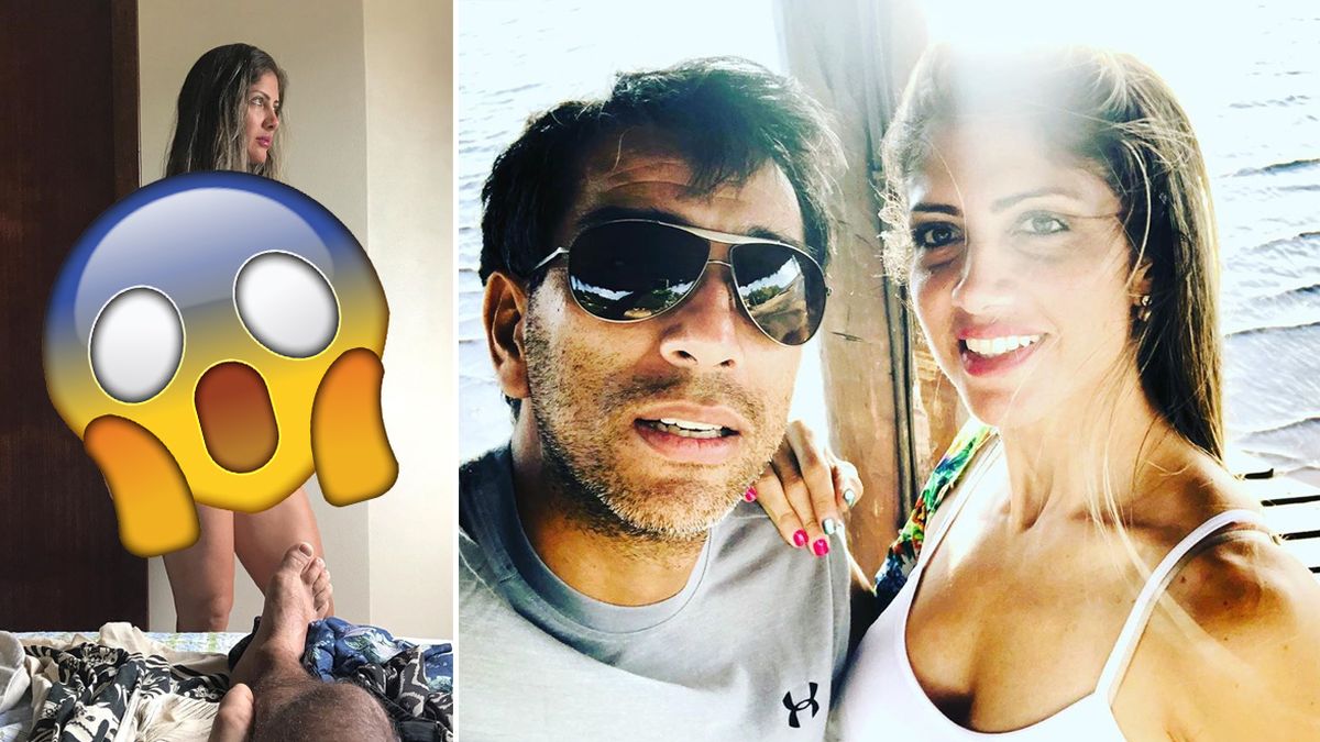 Pipino presume a su mujer en las redes