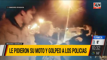 Ataque a un policía en una inspección de tránsito