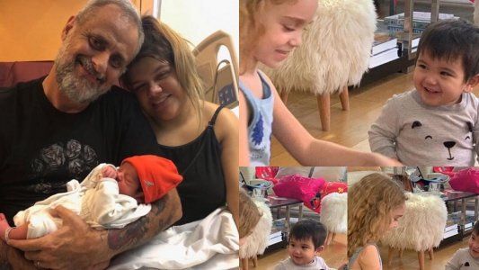 Rial se reencontró con su nieto e hizo su descargo para los que lo acusaron de violar la cuarentena