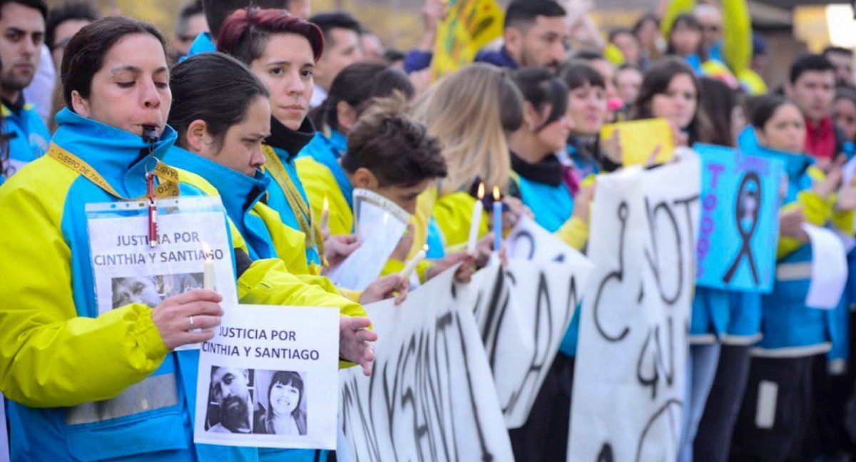 Agentes de tránsito de la ciudad de Buenos Aires lloraron la muerte de Cinthia Choque, quien fue asesinada por Veppo que conducía a más de 130 kilómetros por hora en una avenida cuya máxima es 70 km. (Foto: archivo)