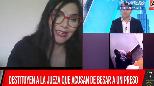 Habló la jueza de Chubut destituida por besar a un preso: El video es ilegal, viola mi privacidad