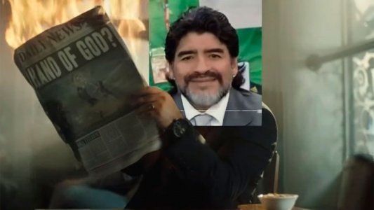 La mano de Dios, Messi y el gol de Götze, protagonistas del spot oficial de la TV de Inglaterra del Mundial de Rusia