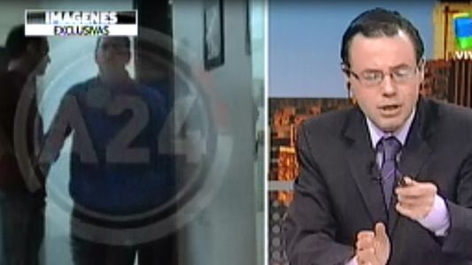 Secuestraron a Ariel Diwan | Las imágenes de su vehículo